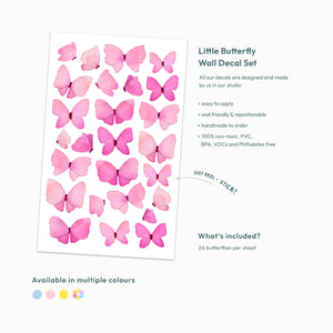 Little Butterfly Wall Decals