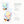 Multi-Colour Fox Hot Air Balloon Wall Decals