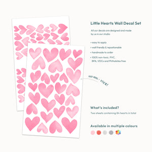 Little Hearts Wall Decals