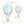 Bunny Hot Air Balloon Wall Decals
