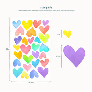 Little Hearts Wall Decals