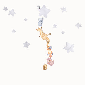 Australian Animals Night Time Wall Decals