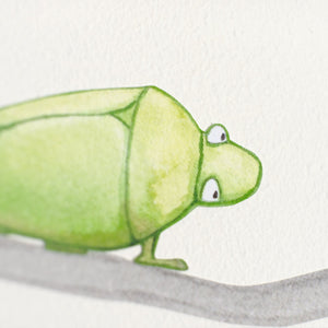 Possum in Gum Tree Wall Decals