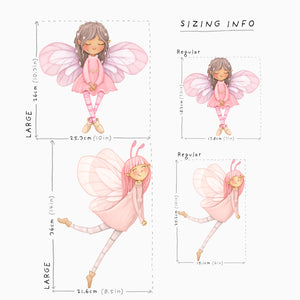 Fairy and Toadstools Wall Decals