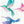 Hummingbird colourful wall decals, close up beautiful design, Made In Australia