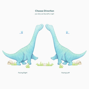 Jumbo Brachiosaurus Wall Decal Set