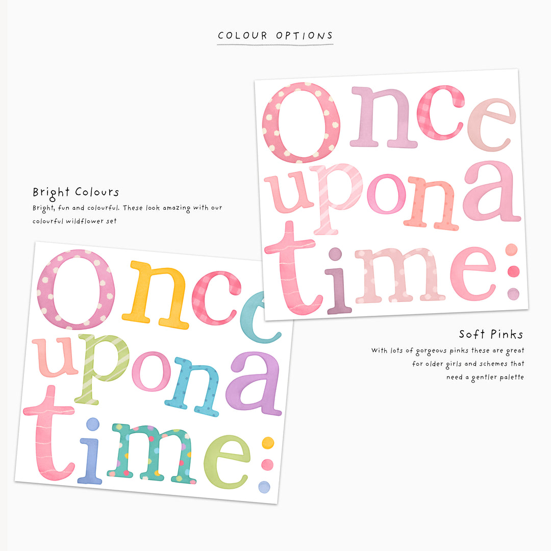 Once Upon a Time Wall Decals