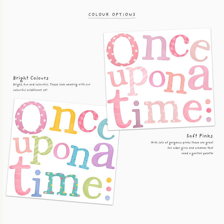 Once Upon a Time Wall Decals