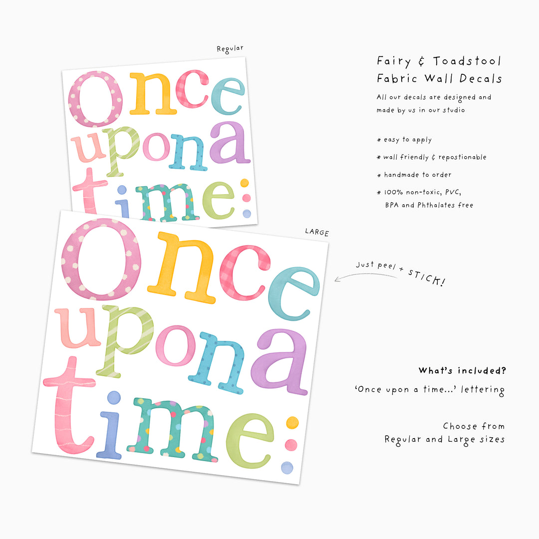 Once Upon a Time Wall Decals