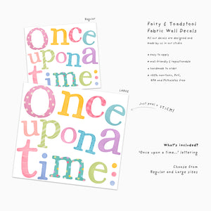 Once Upon a Time Wall Decals