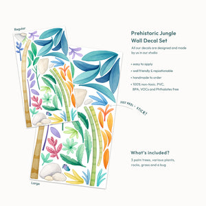 Prehistoric Jungle Wall Decals