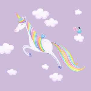 Rainbow Unicorn Wall Decal