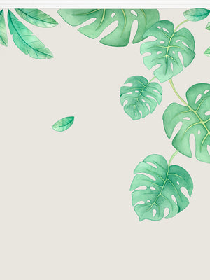 simple jungle leaves wall decals, little tall tales