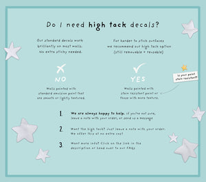 Happy Stars Wall Decals