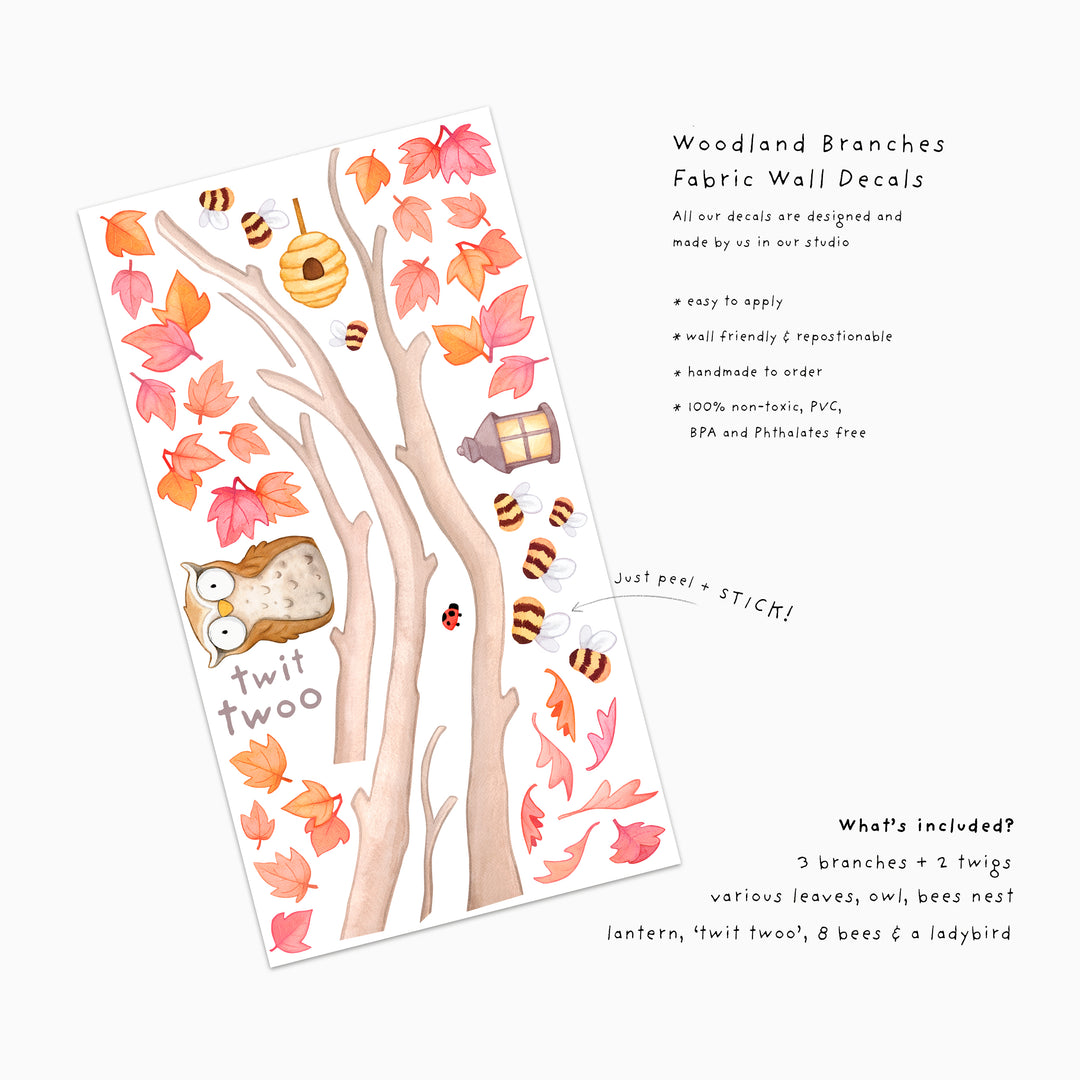 Woodland Branches Wall Decals
