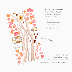 Woodland Branches Wall Decals