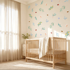 Wattle and Gum Sprigs Wall Decal Set