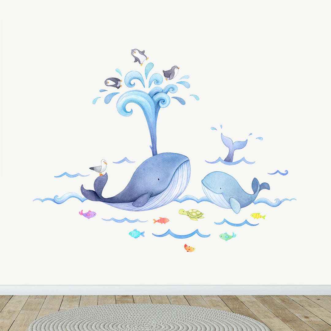 Whale Wall Decals