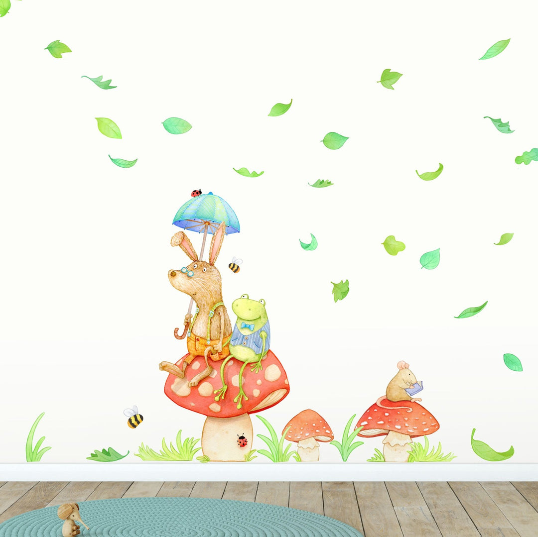 Woodland Toadstool Wall Decals