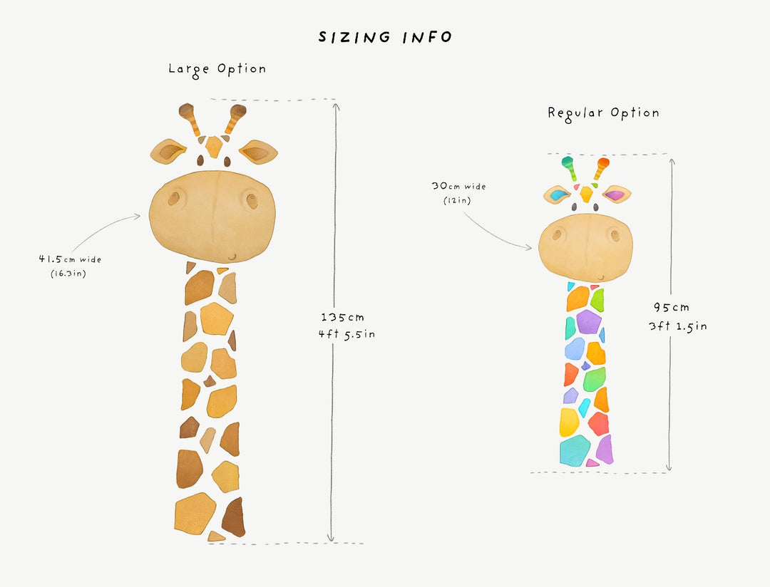 Giraffe Wall Decals