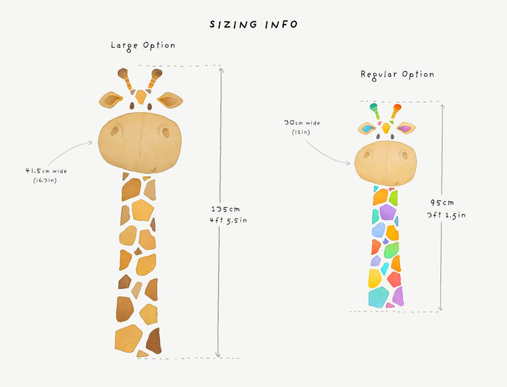 Giraffe Wall Decals