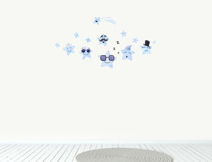Happy Stars Wall Decals