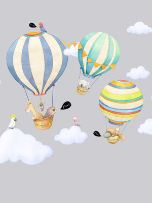 Australian Animals In Hot Air Balloons from Little Tall Tales