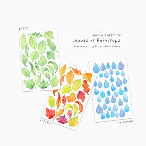 Woodland Toadstool Wall Decals