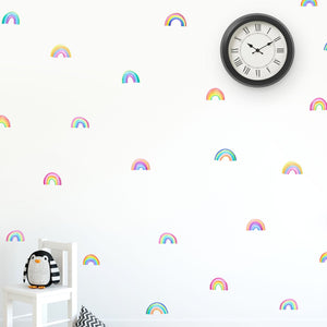 Little rainbow wall decals for children, little tall tales