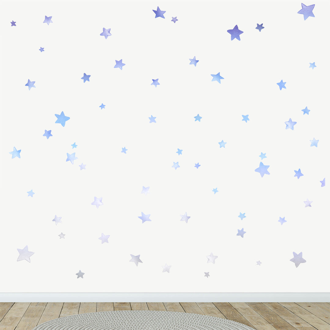 Ombre Stars Wall Decals
