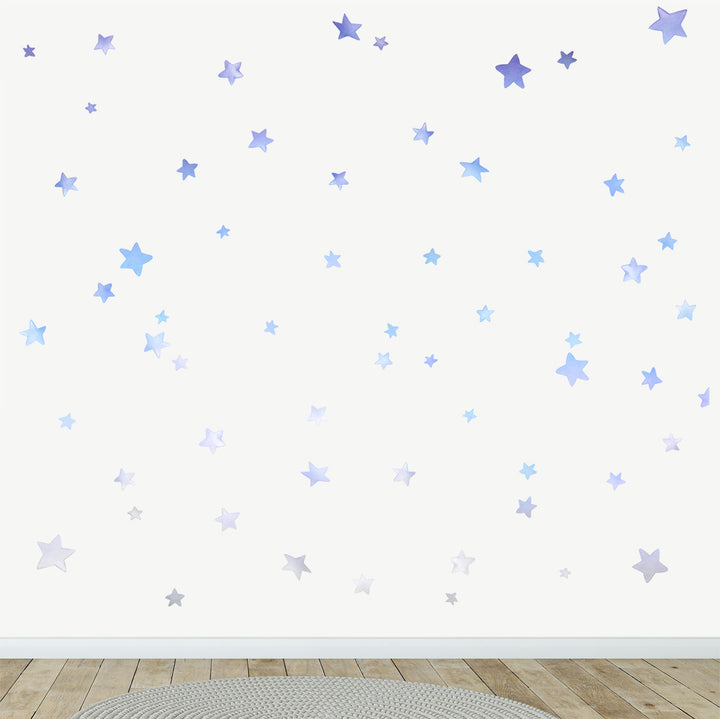 Ombre Stars Wall Decals