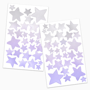 Ombre Stars Wall Decals