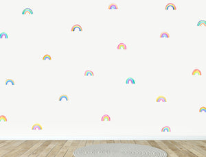 Happy Sunshine and Rainbows Wall Decals