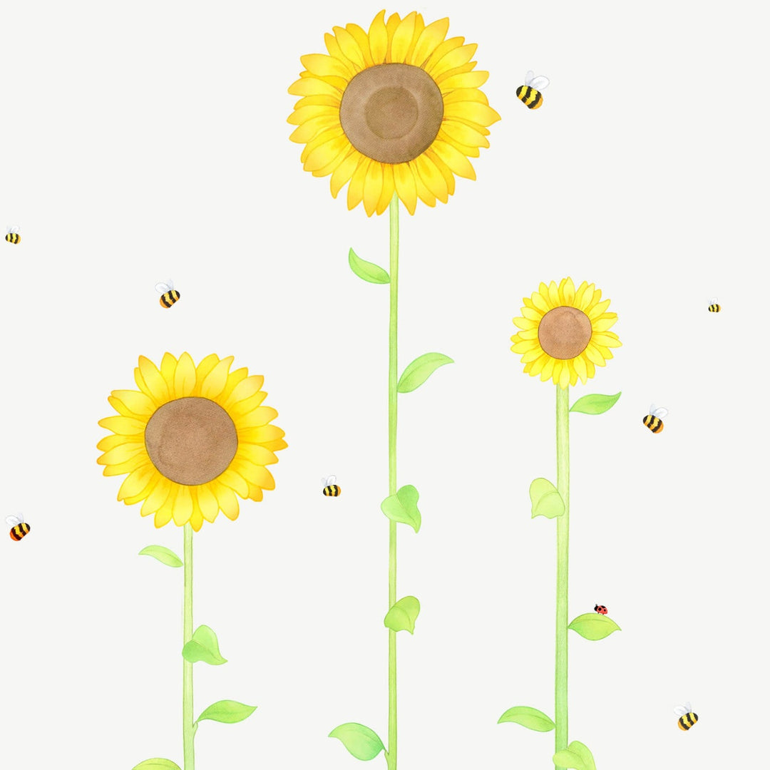 Sunflower Wall Decals