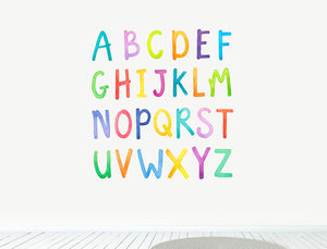 Alphabet Wall Decals
