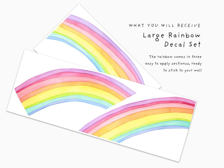 Extra Large Rainbow Wall Decals